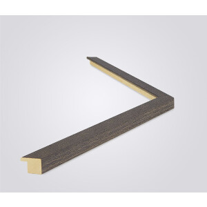 Walther Houten Lijst Malaga grijs 45x80 cm Helder glas