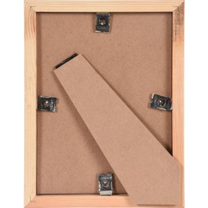 naturelkleurige houten lijst jardin 15x20 cm