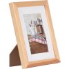 naturelkleurige houten lijst jardin 15x20 cm