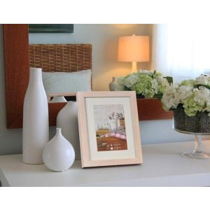 witte houten lijst Jardin in het formaat 15x20 cm