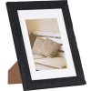 Drijfhout houten lijst 18x24 cm donkergrijs