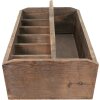 Clayre en Eef 5h0572 Houten kist Bruin 89x32x23 cm