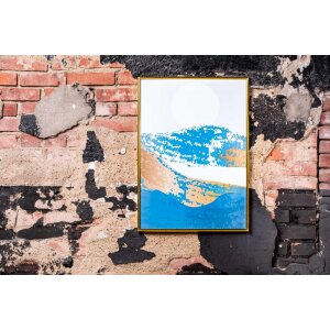 Kunststof lijst Napoli 30x45 cm goud