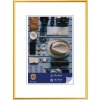 Kunststof lijst Napoli 30x45 cm goud