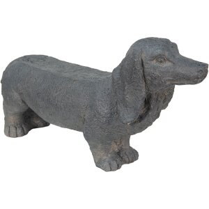 Clayre en Eef 5mg0019 Hond Grijs 74x19x39 cm