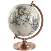 Clayre en Eef 64910 Globe Deco Grijs, Groen 22x22x30 cm