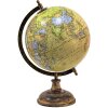 Clayre en Eef 64921 Globe Deco Geel, Oranje, Groen 22x22x37 cm