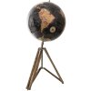 Clayre en Eef 64934 Globe Deco Zwart, Bruin 31x31x67 cm