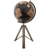 Clayre en Eef 64934 Globe Deco Zwart, Bruin 31x31x67 cm
