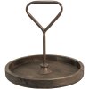 Clayre en Eef 64938 Etagere Bruin ø 35x33 cm