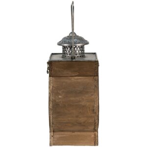 Clayre en Eef 64954 Lantaarn Bruin 29x5x34 cm