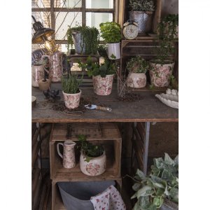 Clayre en Eef 6ce1409l Binnen Bloempot Roze ø 16x16 cm