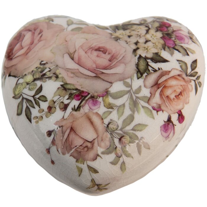 Clayre en Eef 6ce1414 Deco Roze 11x11x4 cm
