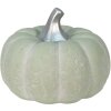 Clayre en Eef 6ce1487 Deco Pompoen Groen, Wit ø 23x18 cm