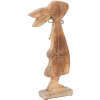 Clayre en Eef 6h2155 Deco Konijn Bruin, Wit 18x6x40 cm