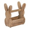 Clayre en Eef 6h2157m Houten Kist Konijn Bruin 16x10x20 cm