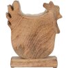 Clayre en Eef 6h2162l Deco Haan Wit, Bruin 18x5x21 cm