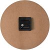 Clayre en Eef 6kl0756 Wandklok Bruin ø 34x4 cm - 1xAA