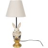 Clayre en Eef 6lmc0056 Tafellamp Konijn Beige ø 22x57 cm