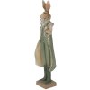 Clayre en Eef 6pr3591 Deco Konijn Groen, Bruin, Beige 11x8x33 cm