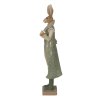 Clayre en Eef 6pr3591 Deco Konijn Groen, Bruin, Beige 11x8x33 cm