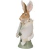 Clayre en Eef 6pr3594 Deco Konijn Groen, Bruin, Beige 16x13x30 cm