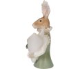 Clayre en Eef 6pr3594 Deco Konijn Groen, Bruin, Beige 16x13x30 cm