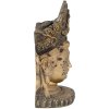 Clayre en Eef 6pr3620 Deco Boeddha Goudkleurig 11x9x22 cm