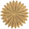 Clayre en Eef 6pr4775 Decoratieve Kom Goudkleurig ø 20x2 cm