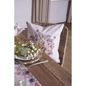 Clayre en Eef hbu21 Kussenovertrek Roze, Beige 40x40 cm