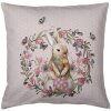 Clayre en Eef hbu21 Kussenovertrek Roze, Beige 40x40 cm
