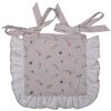 Clayre en Eef hbu25 Kussenhoes Zitkussen Roze, Beige 40x40 cm