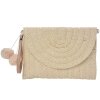 Clayre en Eef jzbg0260n Lady Tas Beige 27x3x20 cm