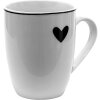 Clayre en Eef lbshmu Mok Wit, Zwart 350 ml