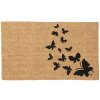 Clayre en Eef mc232 Deurmat Binnen Bruin, Zwart 75x45x1 cm
