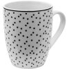 Clayre en Eef sdmu Mok Wit, Zwart 350 ml