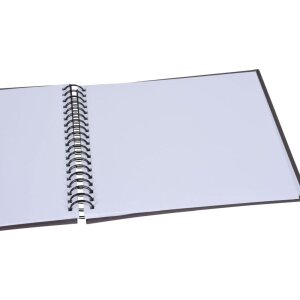 Spiraal album Mika 26x26 cm wit bladzijden