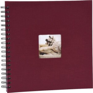 Spiraal album Mika 26x26 cm wit bladzijden