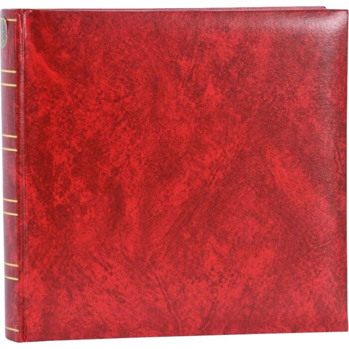 Henzo Fotoalbum basicline rood 25x24,5 cm 60 witte paginas