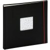 Fotoalbum Linea 30x30 cm zwart