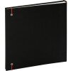 Fotoalbum Linea 30x30 cm zwart