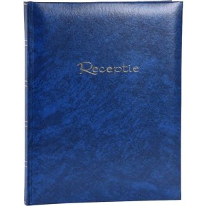 Ontvangstboekje Basicline blauw