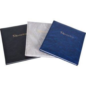 Ontvangstboekje Basicline blauw
