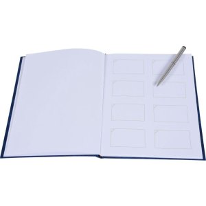 Ontvangstboekje Basicline blauw