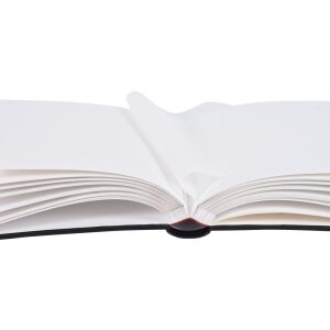 Henzo Fotoalbum lonzo zwart 28x30,5 cm 70 witte paginas
