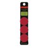 roze magneten 3 cm snap colour 3 stuks