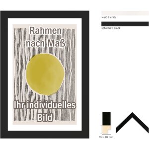 Walther Houten Lijst Tarassa 2 glassoorten en speciale maten