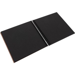 Goldbuch Spiraal Album Bella Vista hazelnoot 20x20 cm 40 zwarte paginas