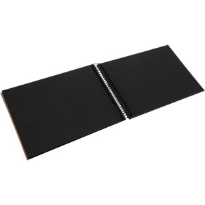 Goldbuch Spiraal Album Bella Vista hazelnoot 24x17 cm 40 zwarte paginas