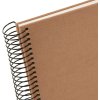 Goldbuch spiraalalbum Bella Vista hazelnoot 24x17 cm 40 witte paginas